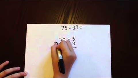 S10: Expanded Column Subtraction.