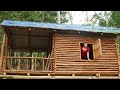 Harvest cucumbers and bring them to the market to sell  remove trees around the cabin to cool it