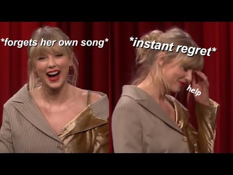 taylor swift being ICONIC on tv | happy taylor day (sub)