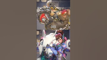 Roadhog and Dva interaction - Overwatch 2