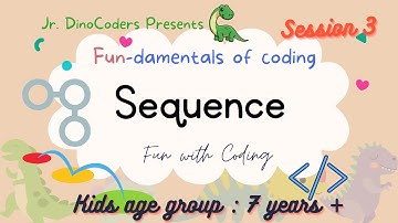 Free Coding  tutorial for kids || Sequence of Coding || Importance of logical structure in a program
