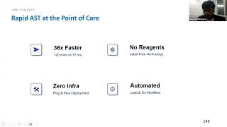 Special Webinar Series : AST for community acquired UTI in 2 hours (test in development)