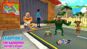 Dark Riddle Update 20.0.0 | The Gardener Peter`s Story🌿New crab shooting gun. Creatures | Part 5