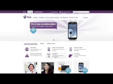 TeliaTube - Kom igång med Telia Telemöte Webb