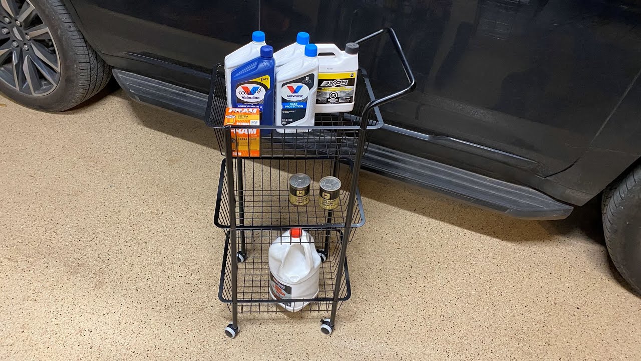 Any Good? 3-Tier Metal Rolling Cart