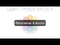 Photos for Mac Tutorial: How to work with panorama and burst images from your iPhone!