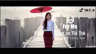 PURE LITTLE GIRL For Ma Artist July Tun| Lyrics MM CN Viet Kara240p