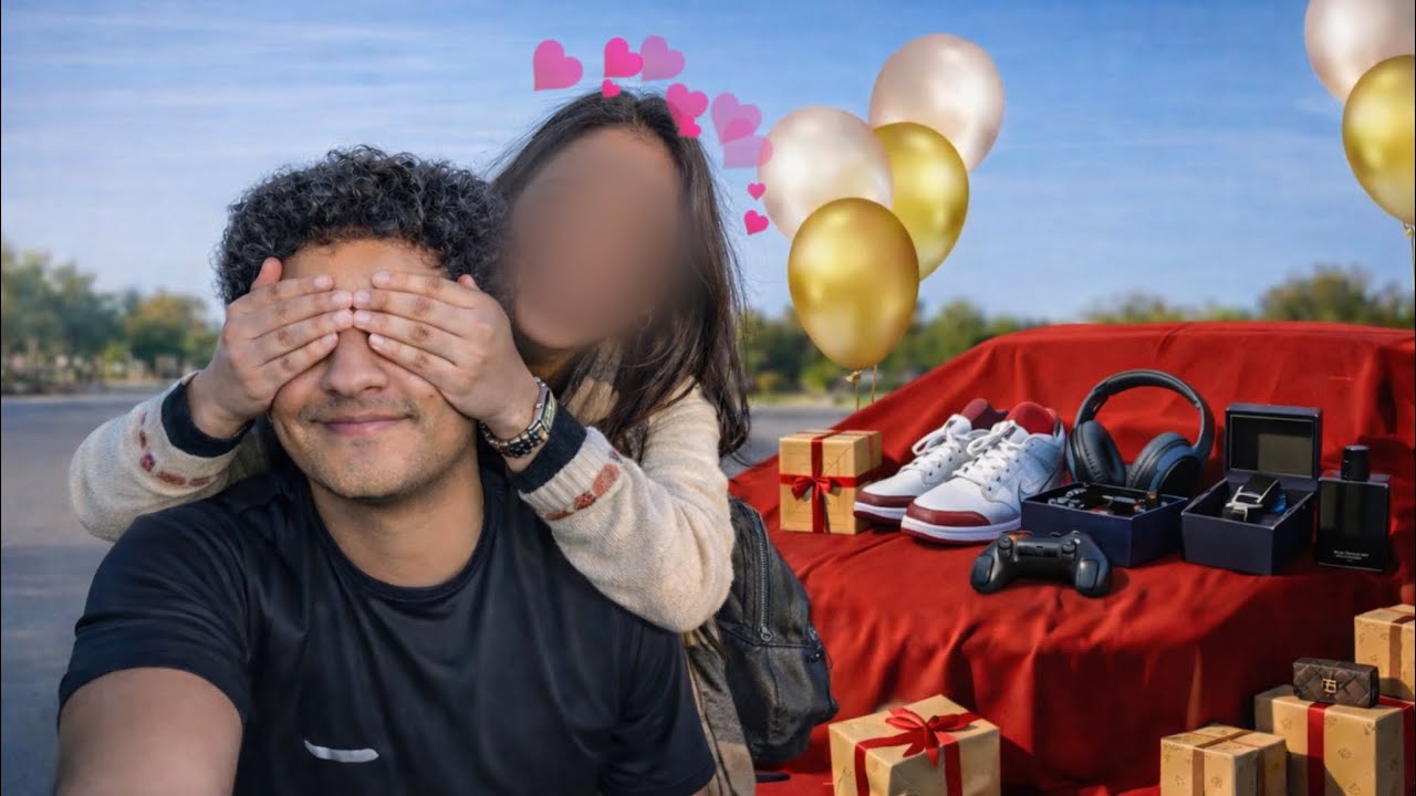 She Surprised Me With Gift In Delhi 😂