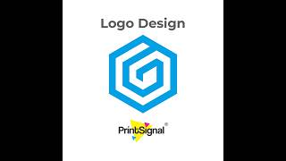 Logo Design Tutorial for Beginners in Coreldraw | Learn Graphic Design | G Logo | PrintSignal