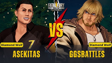 FF:CotW 🌟 ASEKITAS (CR7) vs GGSBATTLES (Ken)🌟Replay Match - FATAL FURY: City of the Wolves!