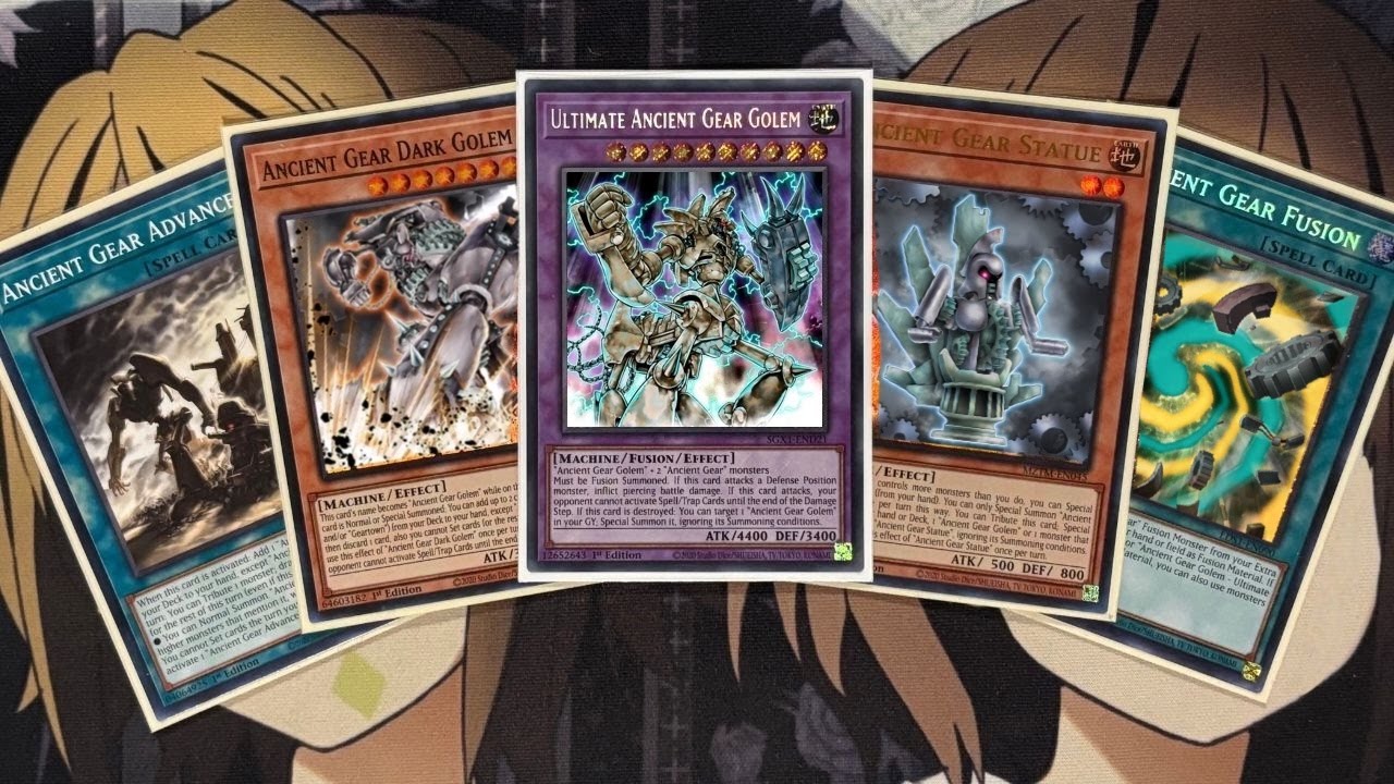 My Ancient Gear Golem Yugioh Deck Profile for June 2025