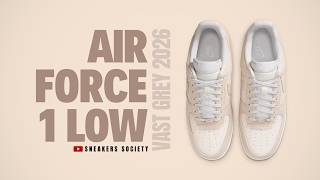VAST GREY 2026 Nike Air Force 1 Low | DETAILED LOOK + PRICE