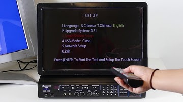 KOD-2800 Touch Screen Calibration