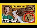 🔶 Como hacer GALLETAS de AVENA FACILES y SALUDABLES (tipo cookies)