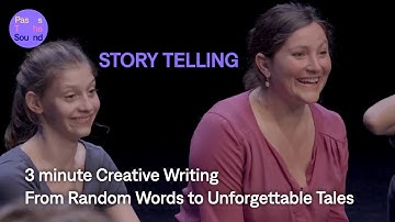 Story Telling: 3 Minute Creative Writing Unlocks Group Creativity Through Word Association Tales