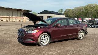 2015 Ford Fusion SE | Repocast.com 2015 Ford Fusion Se Online Auction On Repocast Com