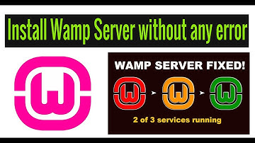 How to download and install wamp server in urdu / hindi By GNF Learning