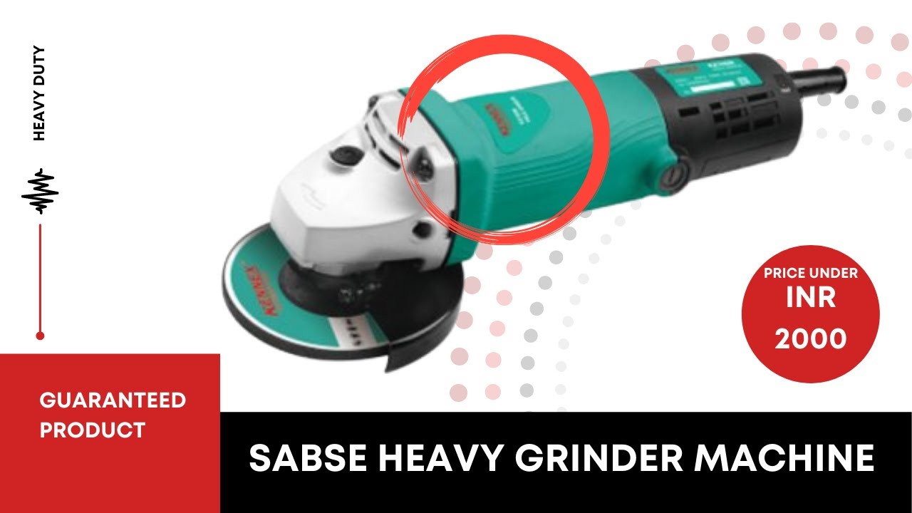 Sabe Heavy 4 inch Grinder KENNEX KX100m grinder YouTube