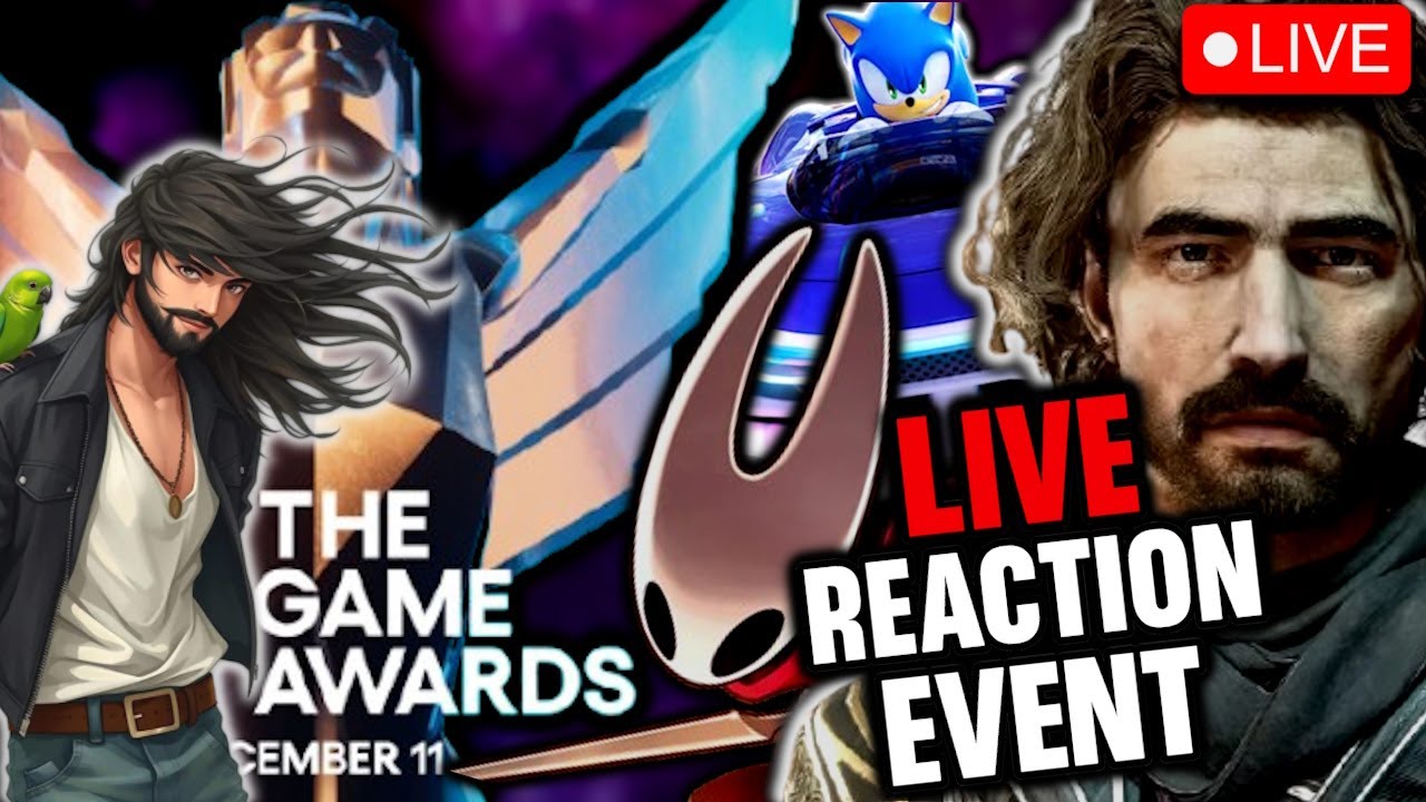 THE GAME AWARDS 2025 LIVE: Predictions, Real-Time Reactions & Major Announcements!