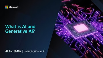 What is AI and Generative AI?