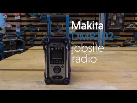 Makita DMR102 Job-Site Radio from Toolstop