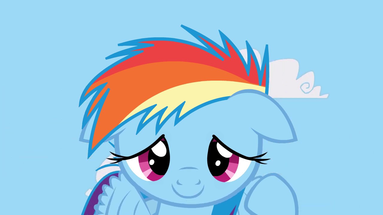 Filly rainbow dash