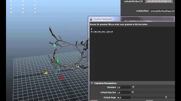 Maya L-System Plug-in by Daniel Knowlton