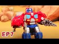 Optimus Prime VS Meteor | NEU Stop-Motion | Kinderkarikatur | Transformers für Kinder