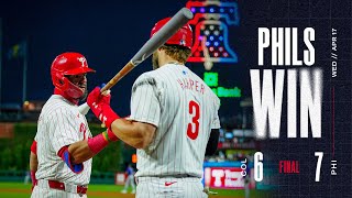 Rockies vs. Phillies Game Highlights (4/17/24) | MLB Highlights