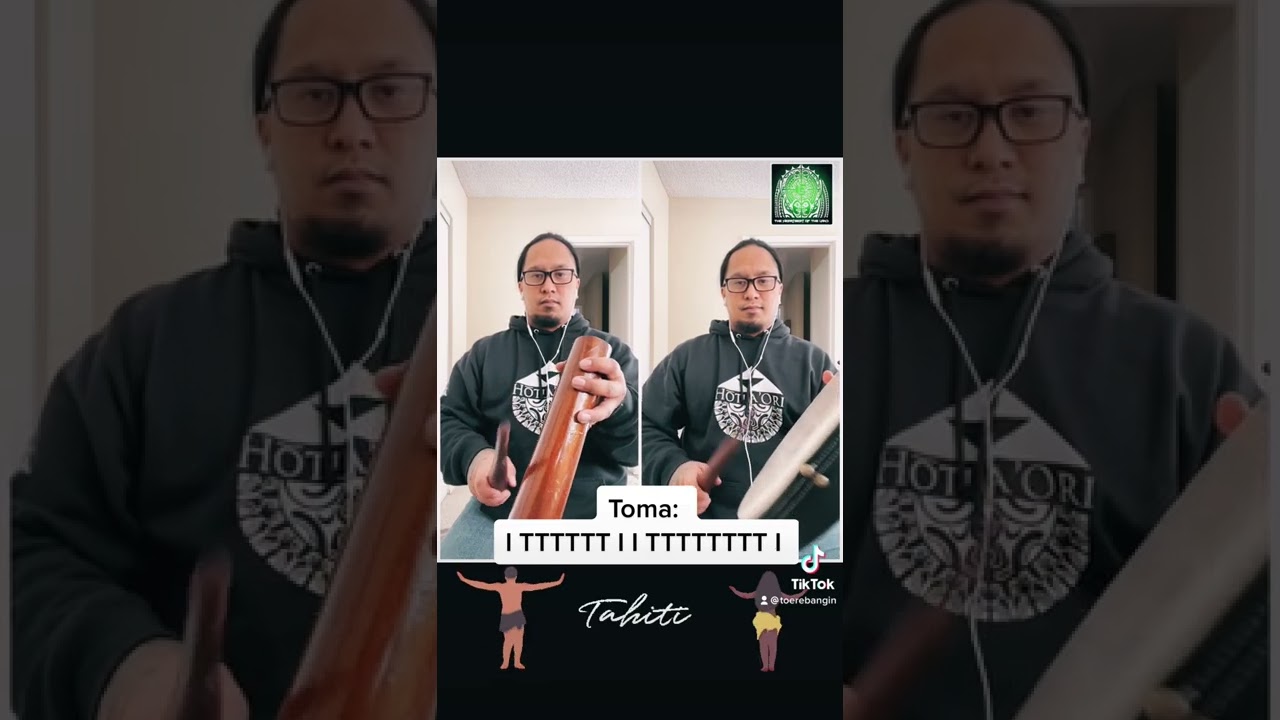 Come and drum. Fa’aro’o Mai te pehe Toma  #toerebangin #tahitiandrumming #teotuifenua