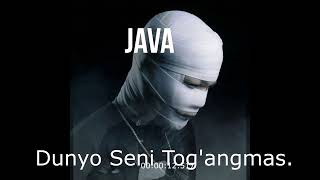 Java - Dunyo Seni Tog'angmas