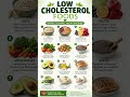 🥑 Top Low Cholesterol Foods You Should Eat Daily!
