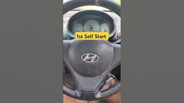Hyundai santro First self start Engine. #hyundaisantrocar #hyundaicars
