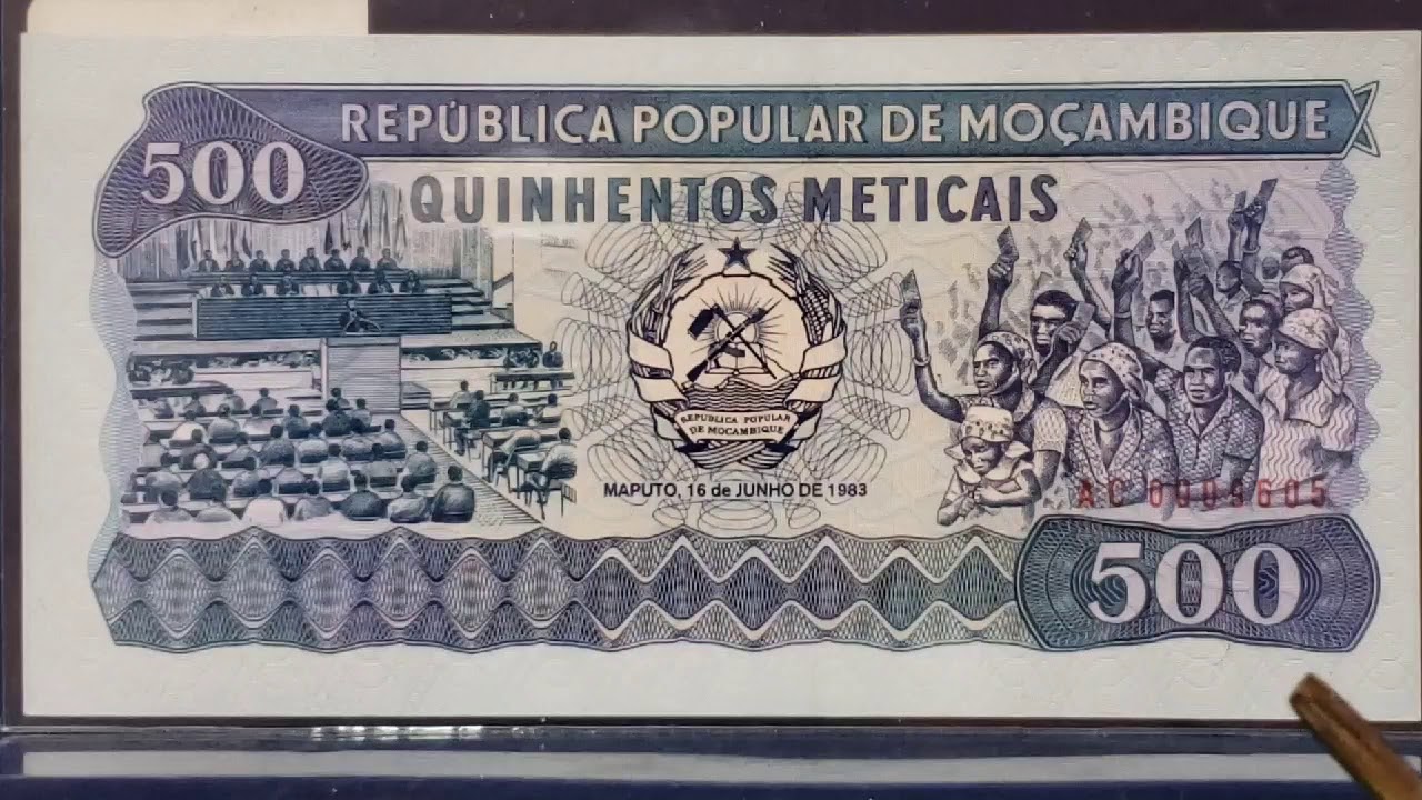 Mozambique 500 Meticais