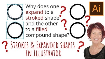 Illustrator - Expand Appearance and Strokes - why stroke placement matters