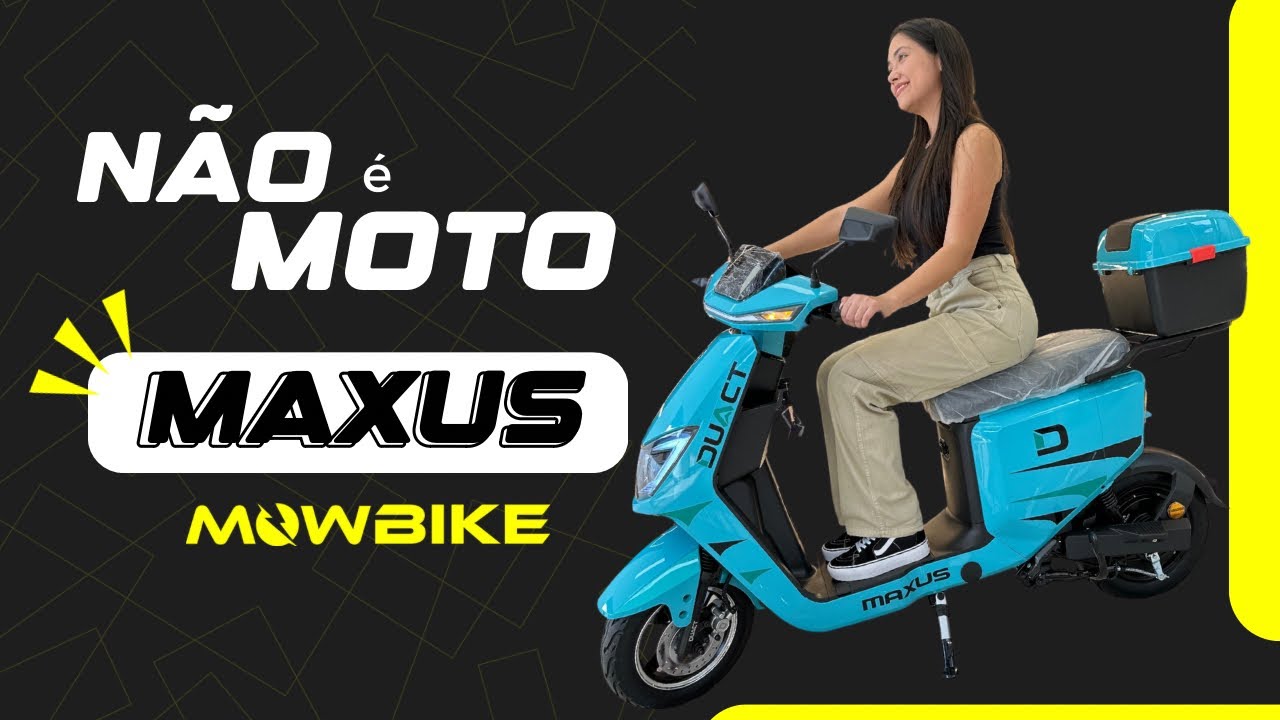 NÃO COMPRE SUA ELÉTRICA antes de conhecer a MAXUS  1.000w | Ela não é moto | Não precisa de CNH