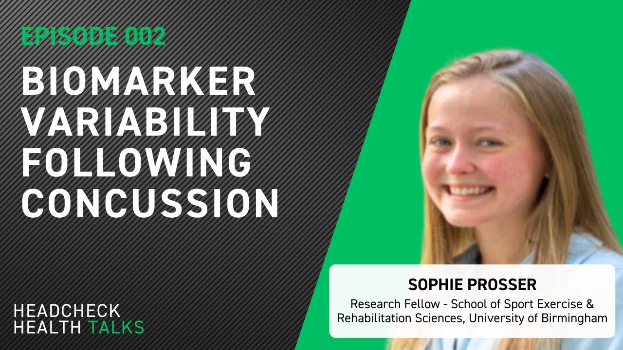 Biomarker Variability Following Concussion | HEADCHECK Health Talks | Episode 2