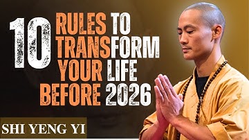 10 Rules to Transform Your Life Before 2026 | Life-Changing Wisdom | Shi Heng Yi Motivation