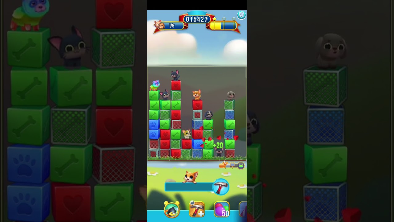 Pet Rescue Saga level 4846 one hammer