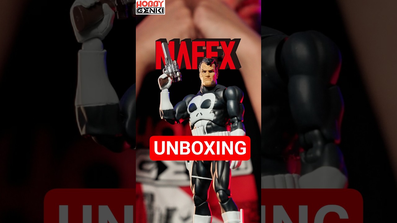 MAFEX No.136 MAFEX THE PUNISHER COMIC Version UNBOXING - YouTube