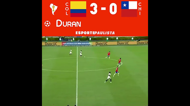 Gols de Colômbia 4x0 Chile - 10ª rodada das Eliminatórias da Copa do Mundo 2026