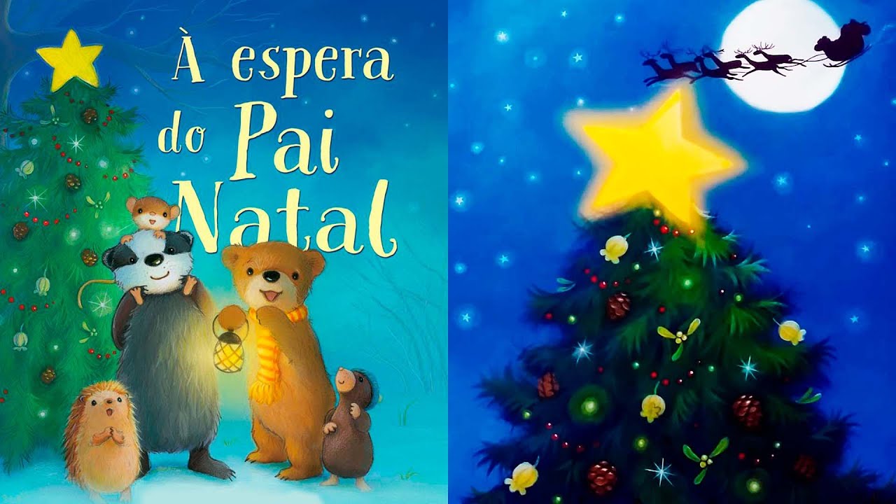 Historinha Infantil para dormir: À espera do Papai Noel | Histórias de Natal Histórias em Português
