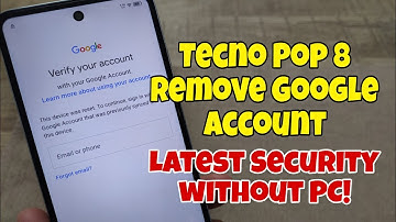 Tecno Pop 8 BG6h. Remove Google Account, Bypass FRP. Without PC, latest Security