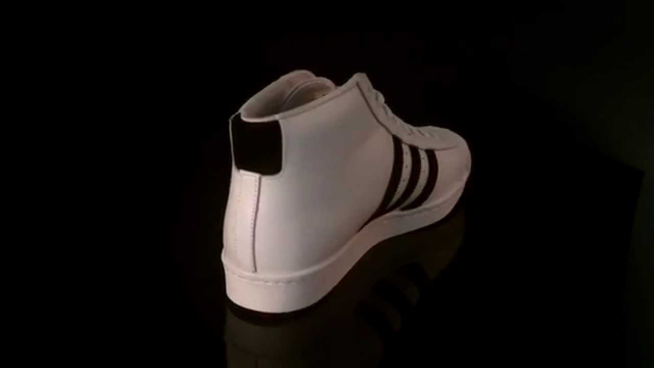 Adidas Pro Model Vintage Deluxe b35246 zapatillas blanco negro blanco Adidas Pro Model Vintage Deluxe b35246 zapatillas blanco negro blanco