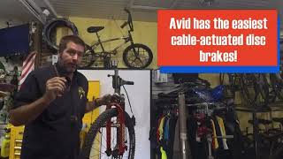 Installing and adjusting an Avid BB5 disc brake