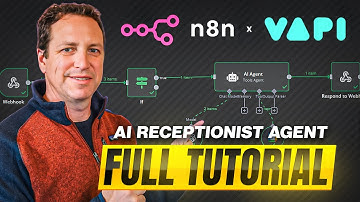n8n x Vapi AI Receptionist Agent - Full Tutorial Step by Step