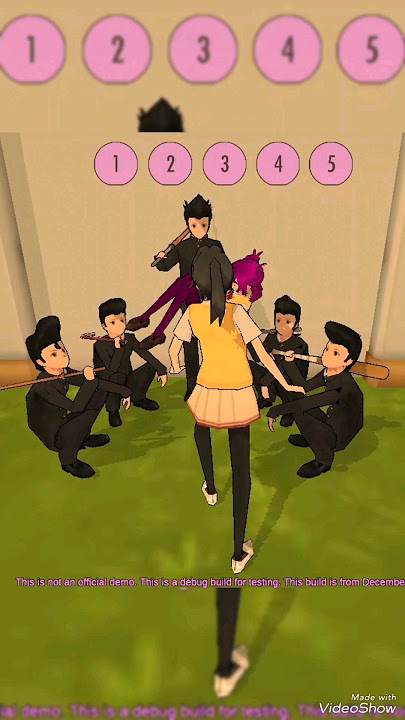 The Delinquents in Yandroid Simulator 🌸 Yandere Simulator for Android 🌸 #mobilegaming