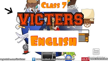 Victers STD 7 English Worksheet Activities l Man and Media l Scert