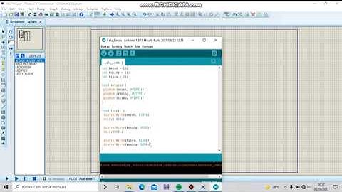 Lampu Lalu Lintas Menggunakan Proteus dan Arduino