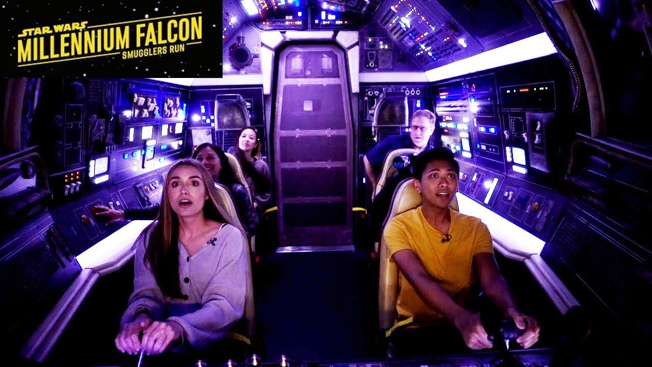 smugglers run tips Millennium Falcon: Smugglers Run at Disneyland - Star Wars: Galaxy's Edge Including Queue and Ride
